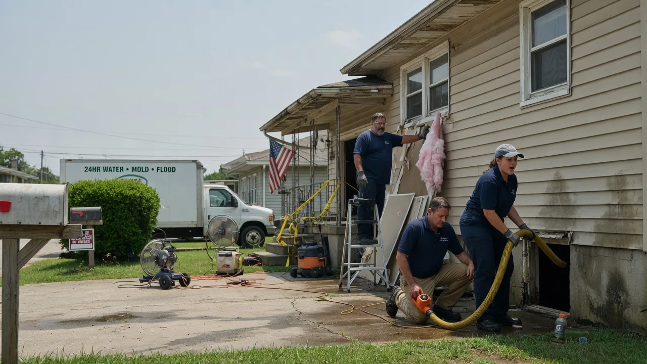 Water Damage Repair in Breezewood, PA near me